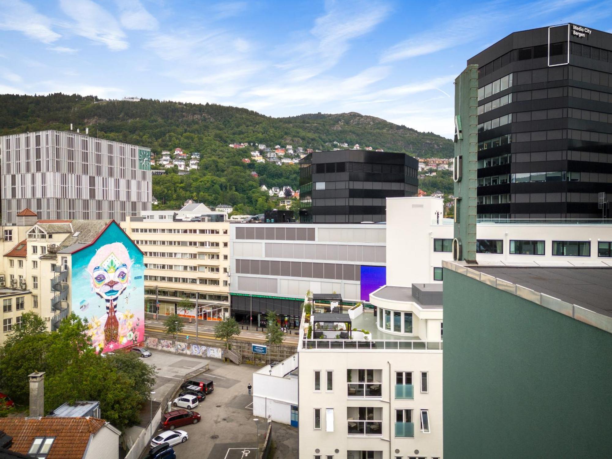 Stay L Urban - Spacious Apartment With Private Terrace Bergen Eksteriør bilde