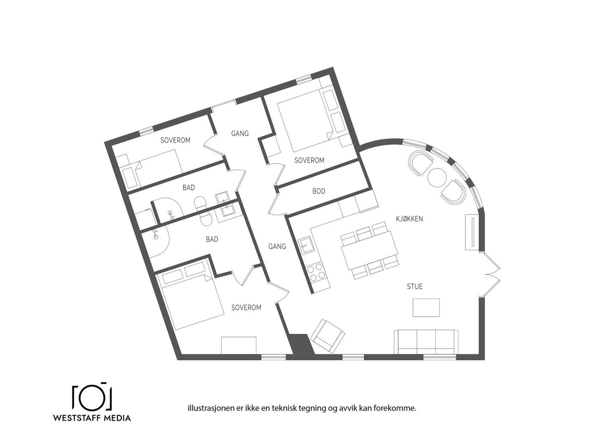 Stay L Urban - Spacious Apartment With Private Terrace Bergen Eksteriør bilde